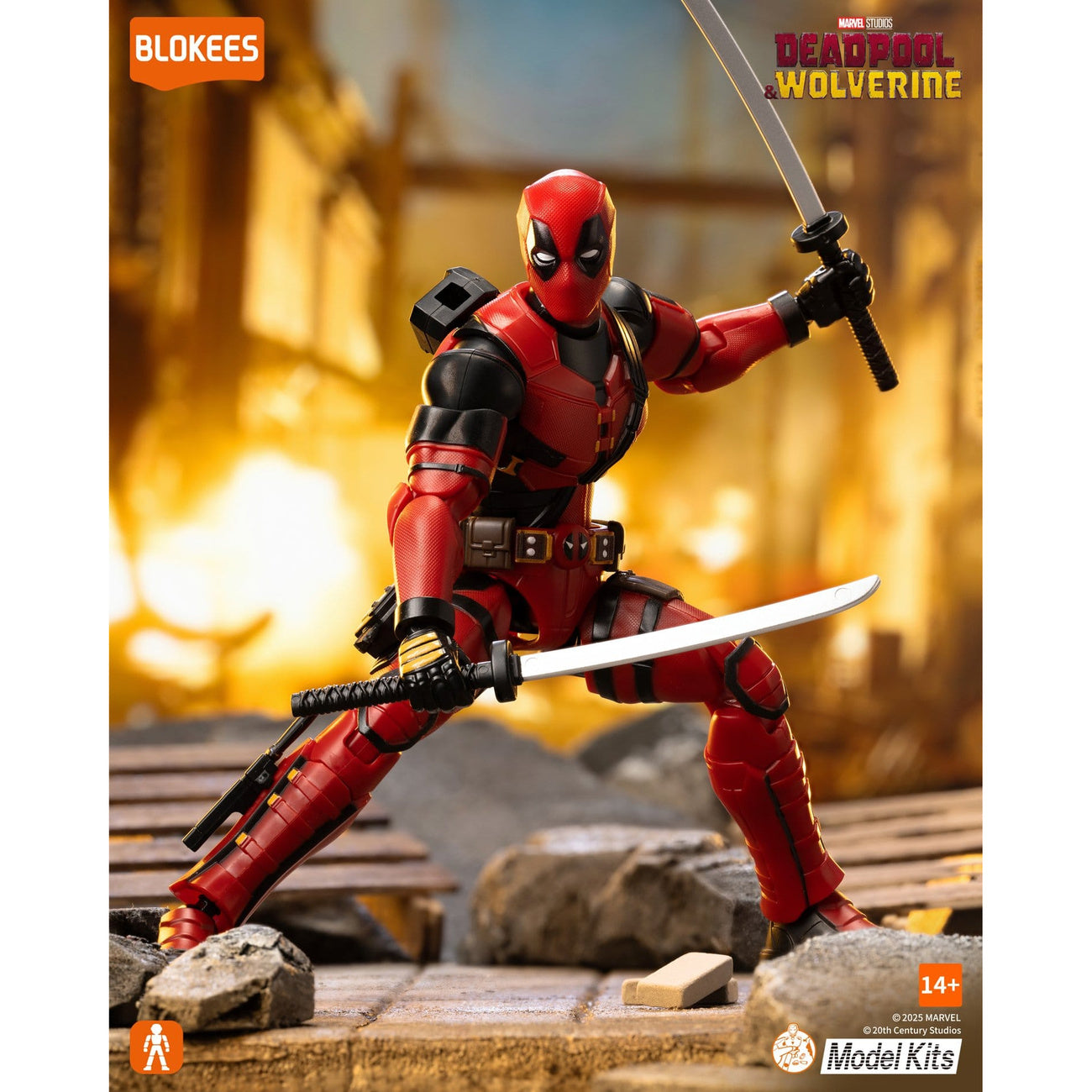 Immagine del prodotto Set da costruzione Marvel Blokees Deadpool