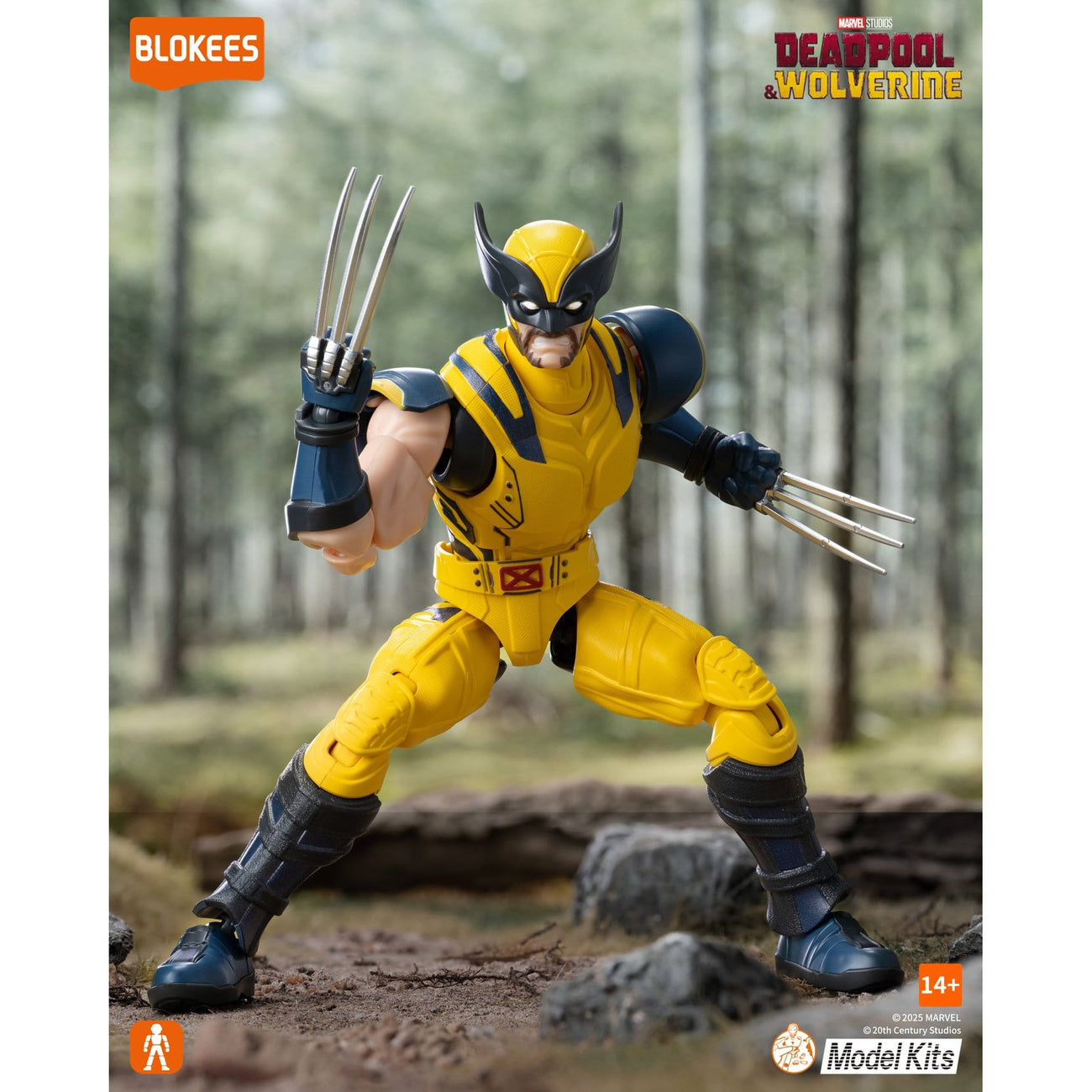 Immagine del prodotto Set da costruzione Wolverine Marvel Blokees