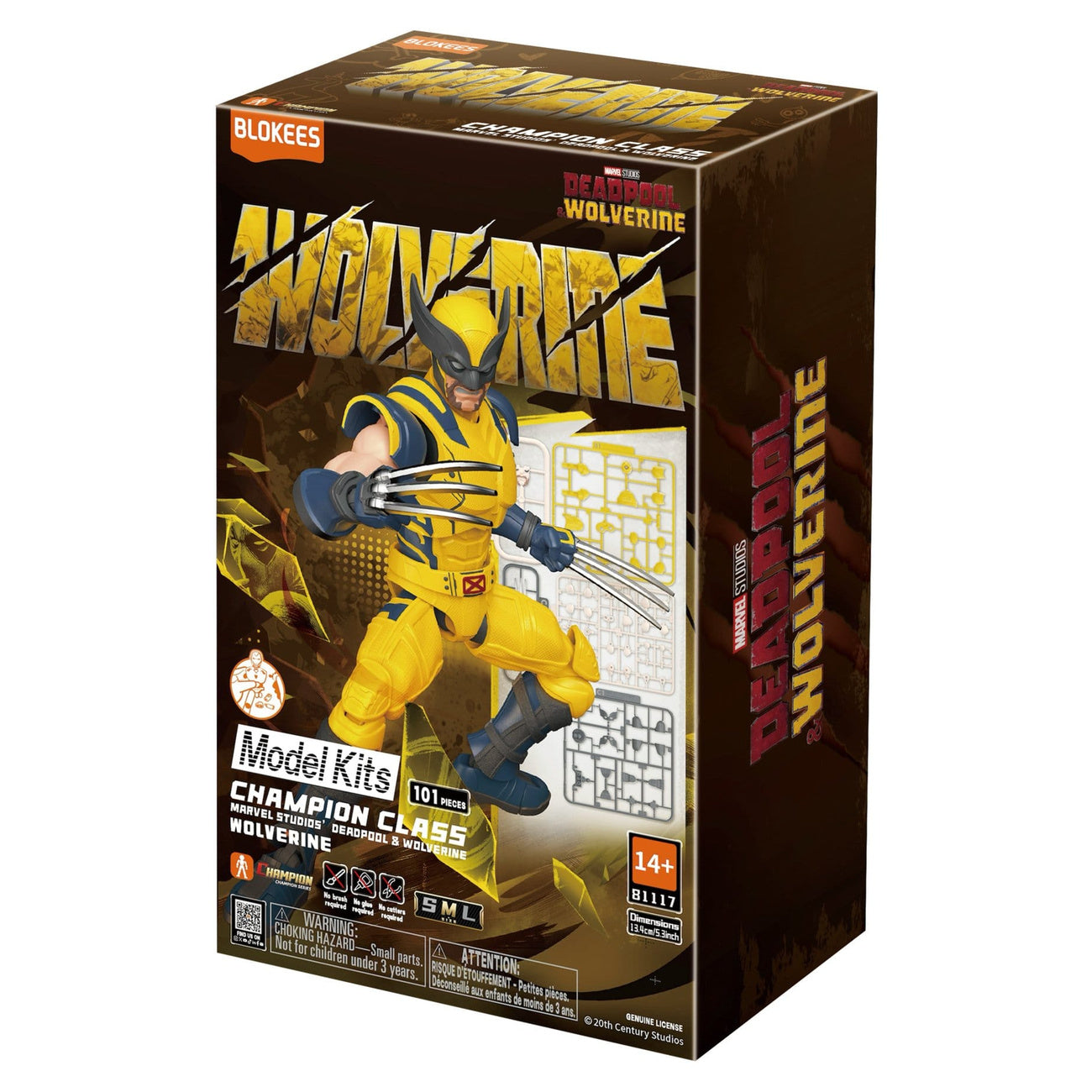 Immagine del prodotto Set da costruzione Wolverine Marvel Blokees