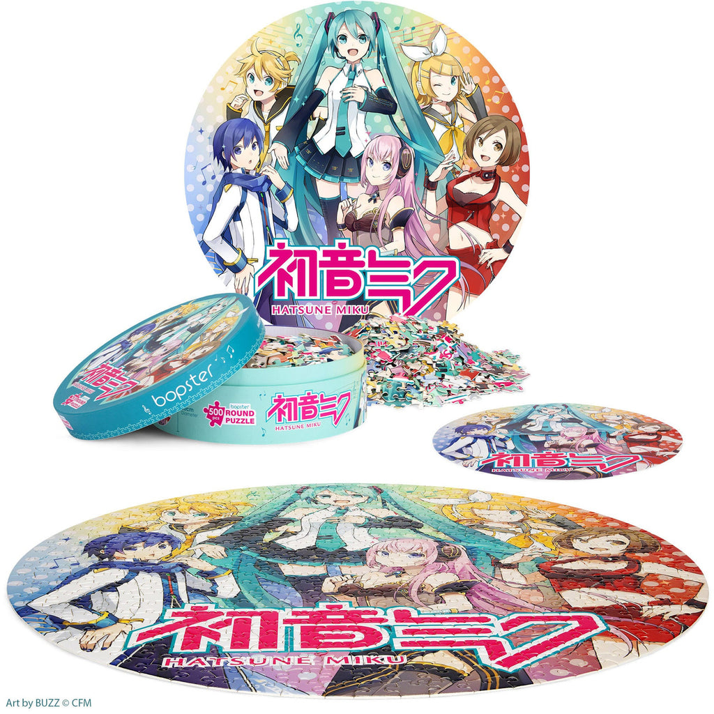 Immagine del prodotto Puzzle rotondo Hatsune Miku da 500 pezzi