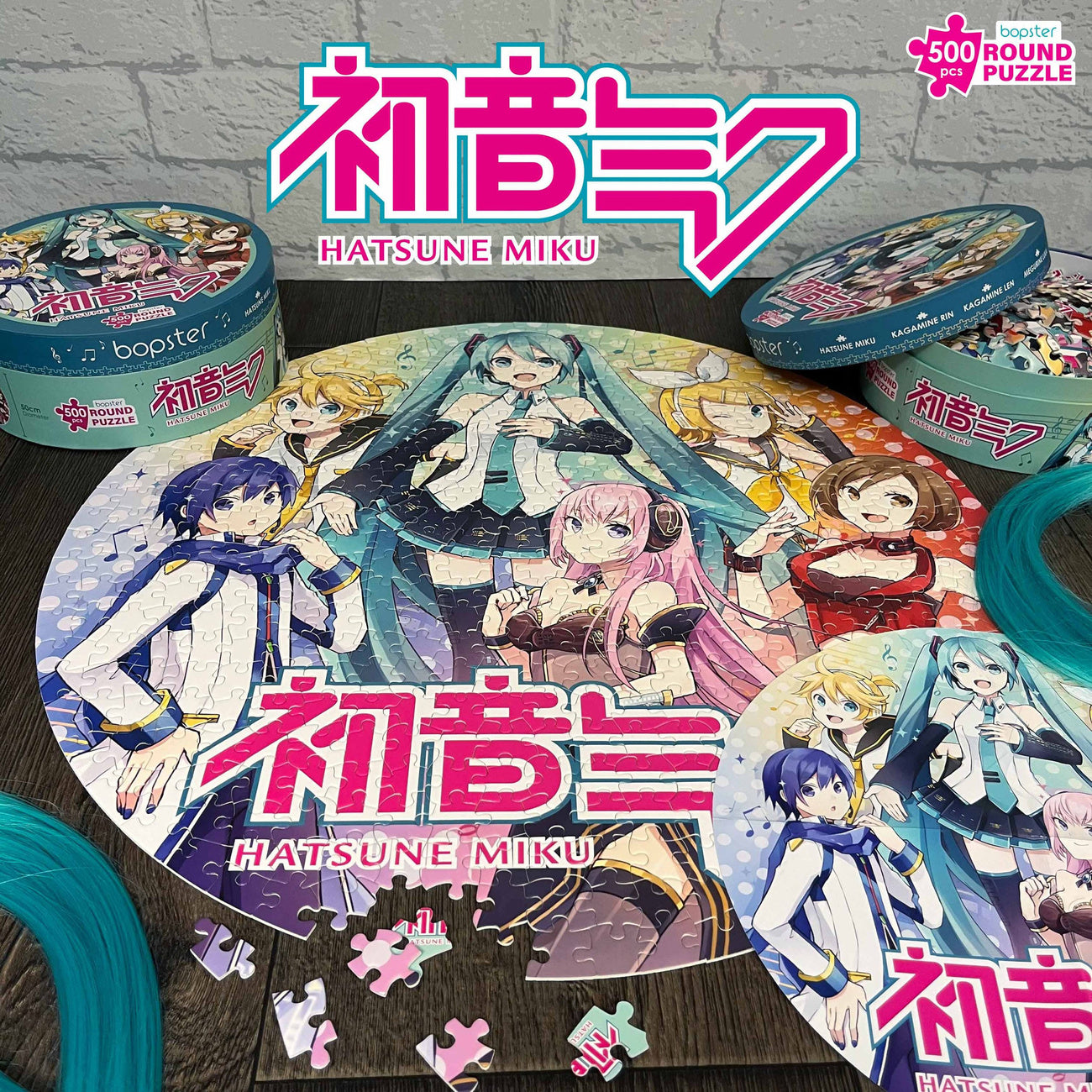 Immagine del prodotto Puzzle rotondo Hatsune Miku da 500 pezzi