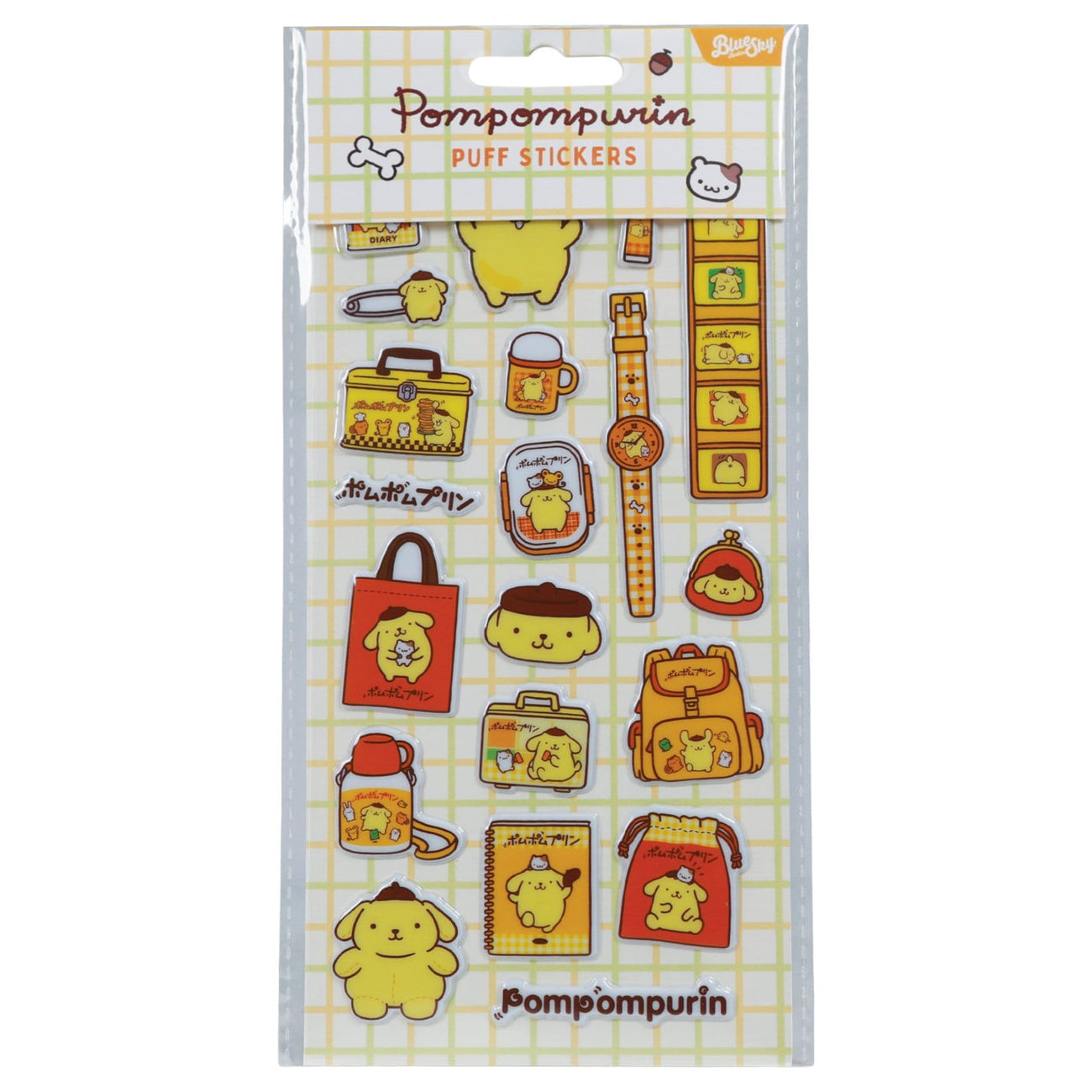 Immagine del prodotto Set di adesivi Pompompurin Sanrio