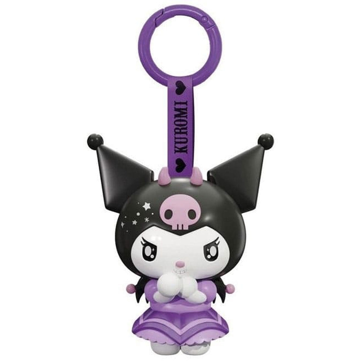 Immagine del prodotto Portachiavi Kuromi Angelo e Diavolo Hello Kitty 8 cm