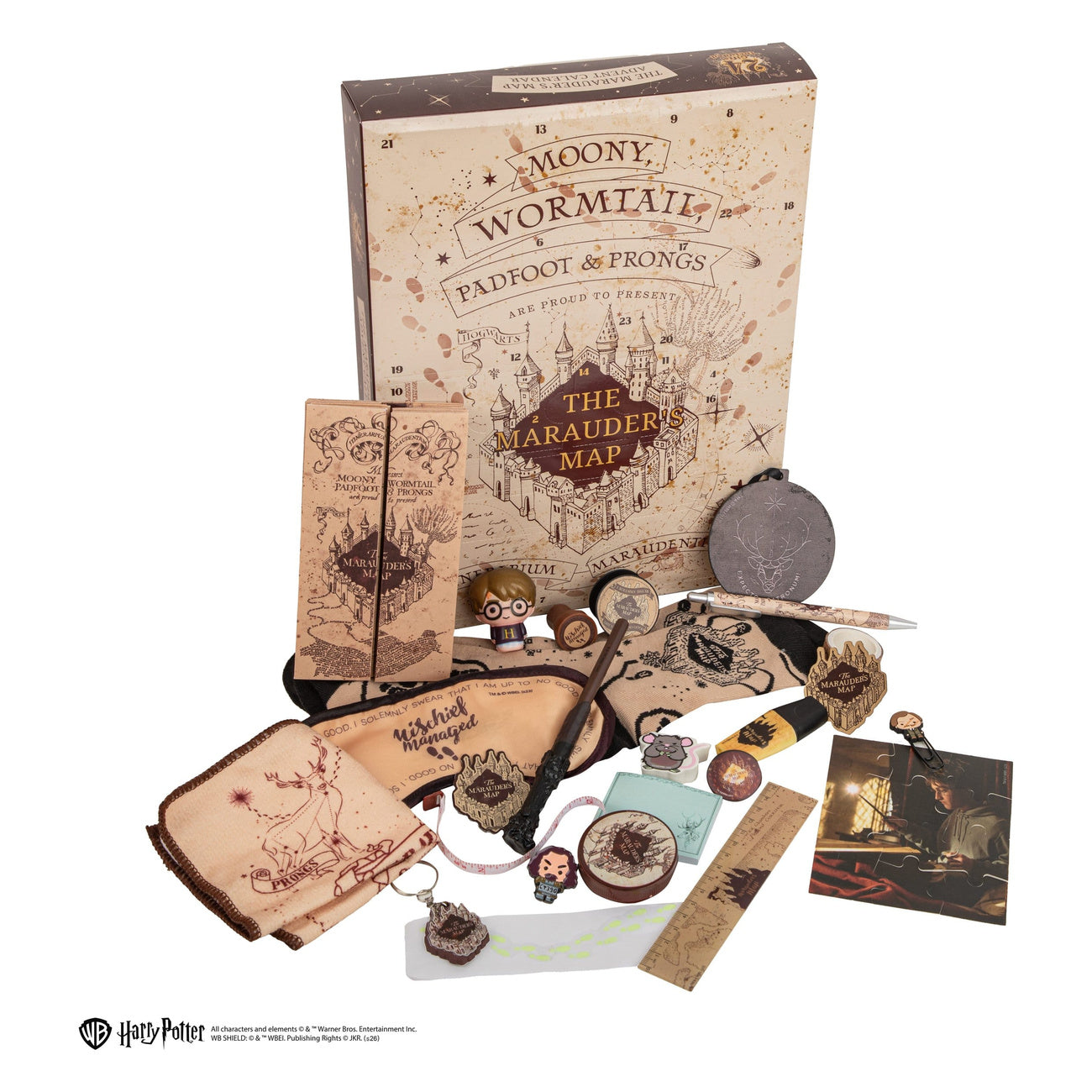 Immagine del prodotto Harry Potter Calendario dell'Avvento Mappa del Malandrino Nuova Edizione 2026