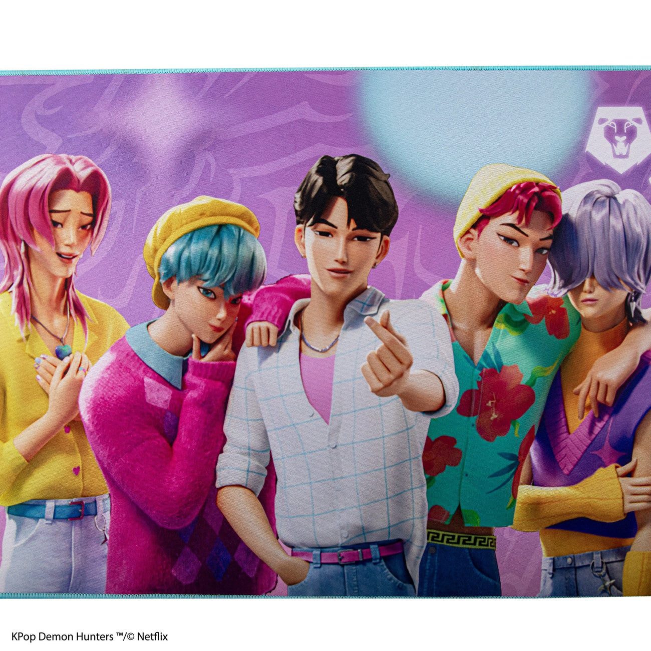 Immagine del prodotto KPop Demon Hunters Sottomano da scrivania Saja Boys XL