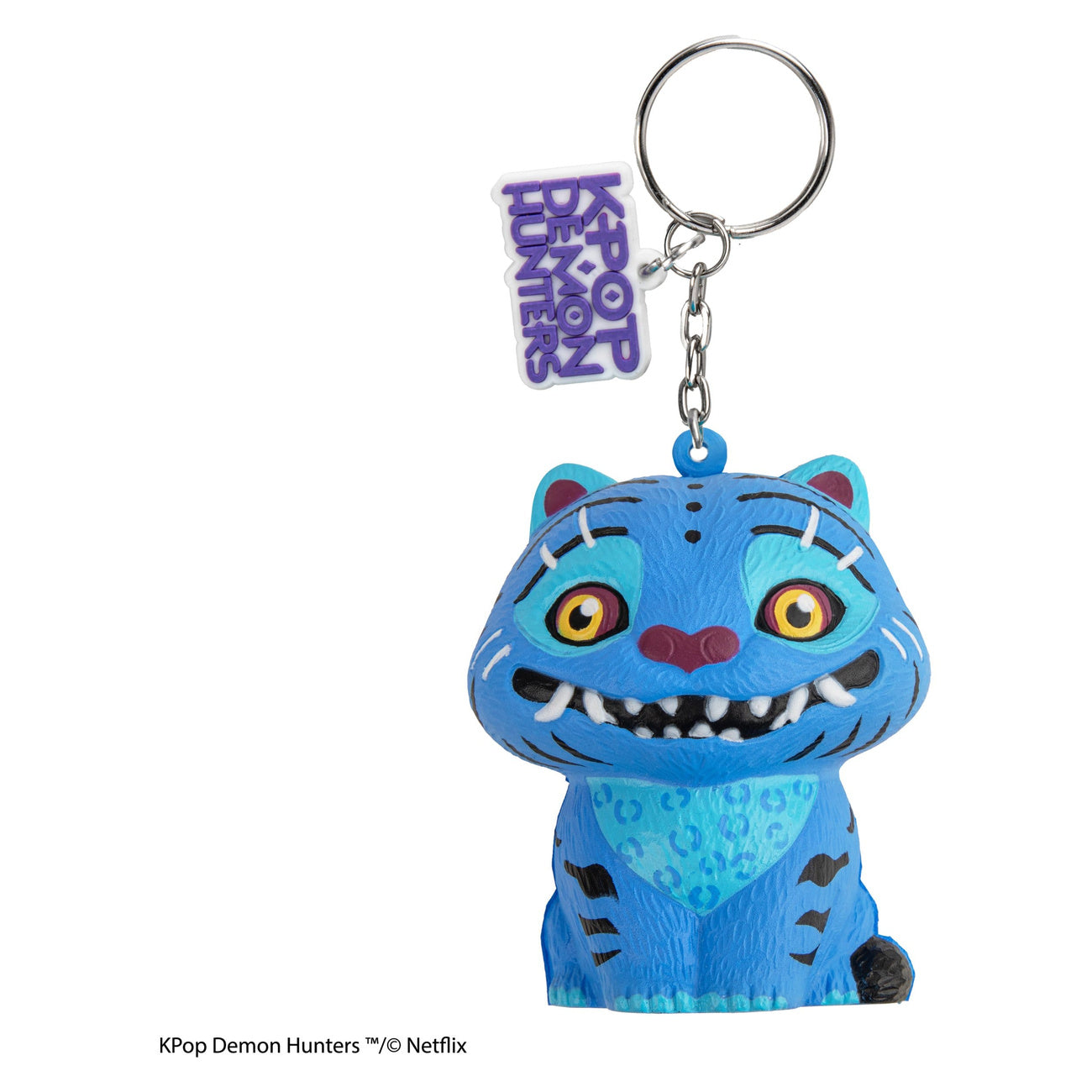 Product image KPop Demon Hunters Squishy Keychain Derpy Tiger