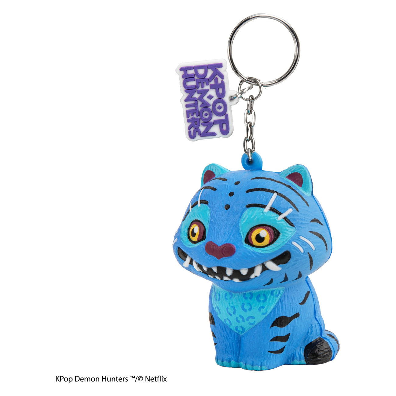 Product image KPop Demon Hunters Squishy Keychain Derpy Tiger