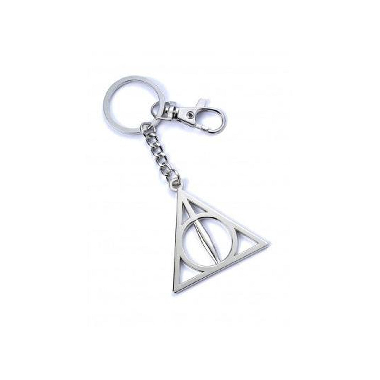 Immagine del prodotto Portachiavi Harry Potter Doni della Morte (argentato)