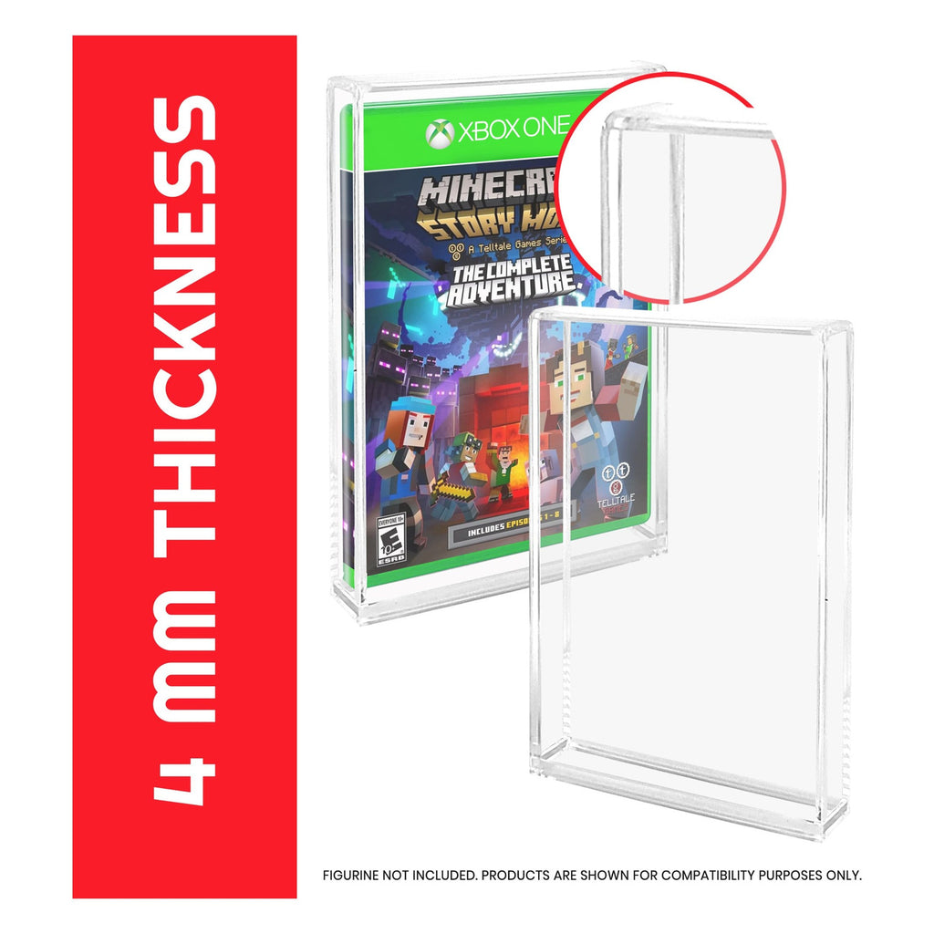 Immagine del prodotto Confezione da 2 custodie in acrilico per PS3/PS4/Blu-ray/Xbox One