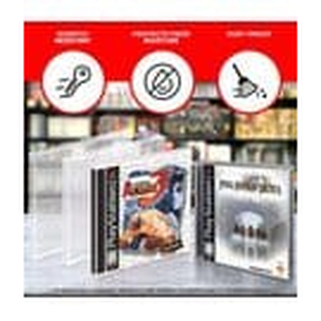 Immagine del prodotto Confezione da 25 custodie in PET per Nintendo/PS1/CD singolo/Dreamcast