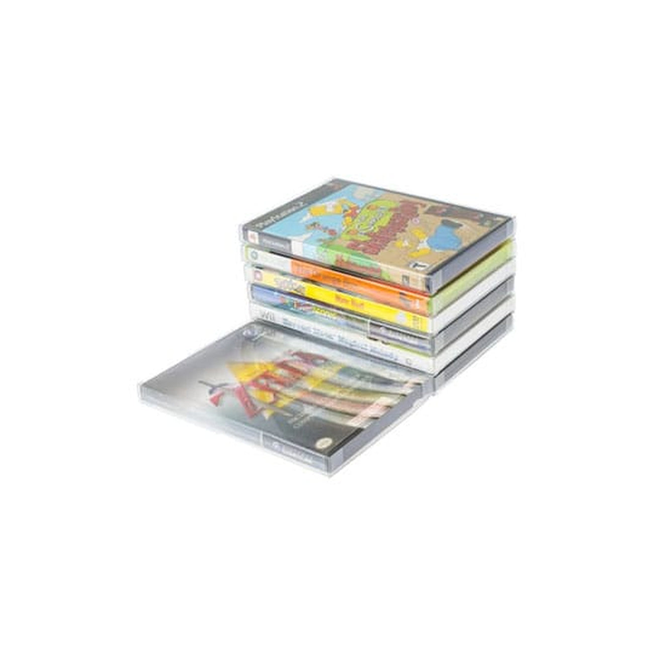 Immagine del prodotto Confezione da 25 custodie in PET per GameCube/XBOX 360/Wii/PS2/DVD