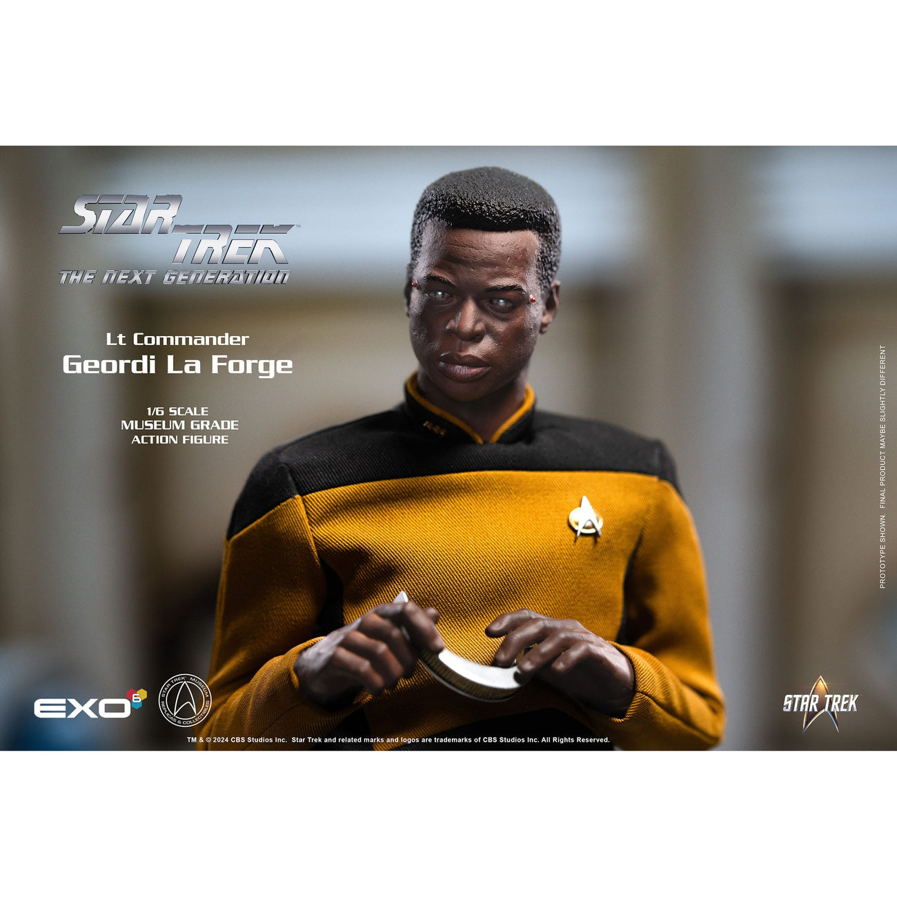 Immagine del prodotto Star Trek: The Next Generation action figure 1/6 Lt.