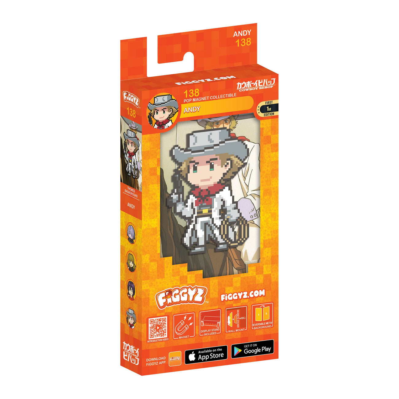 Immagine del prodotto Figura da collezione magnetica FiGGYZ Cowboy Bebop Andy 11 cm