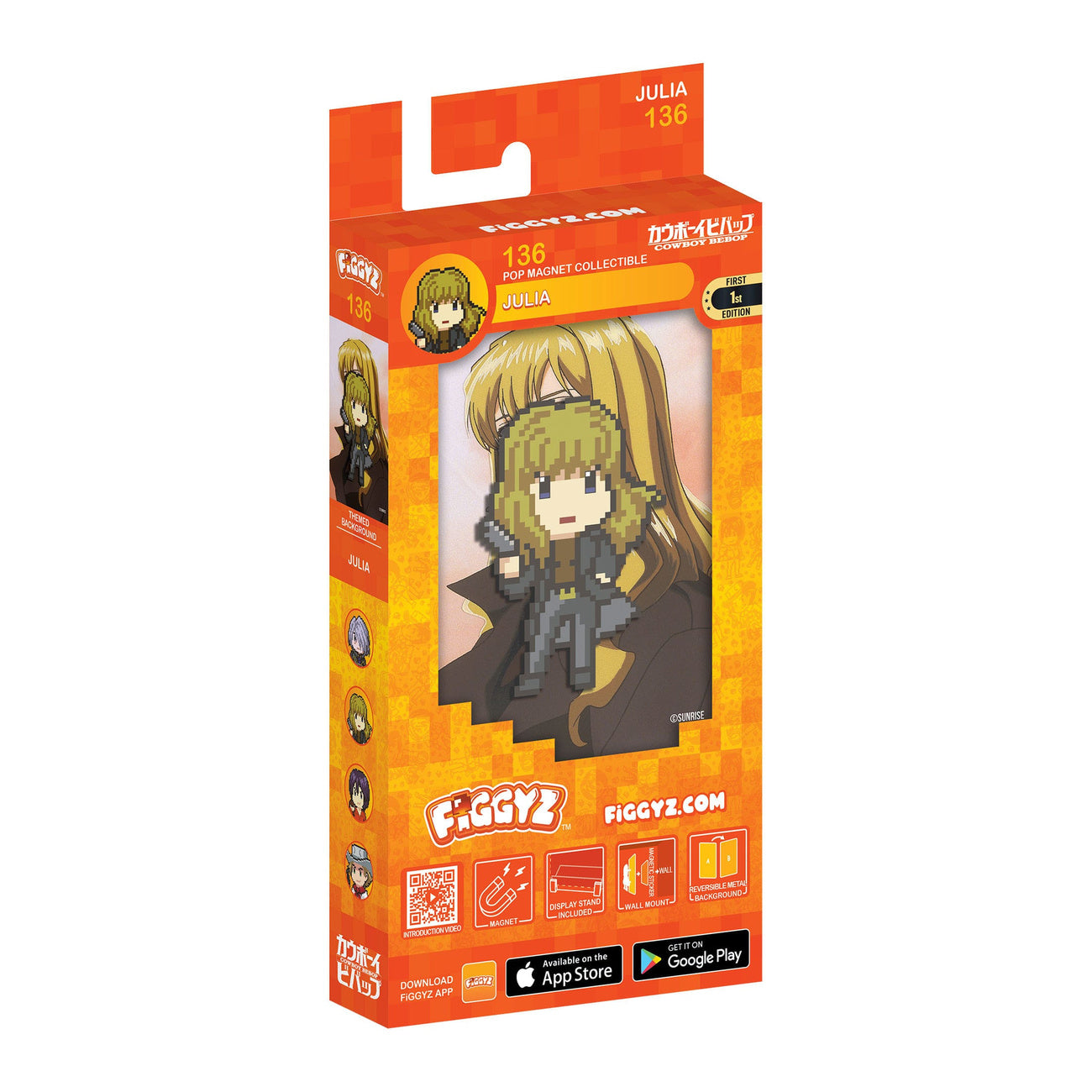 Immagine del prodotto Action figure da collezione magnetica FiGGYZ Julia di Cowboy Bebop 11 cm