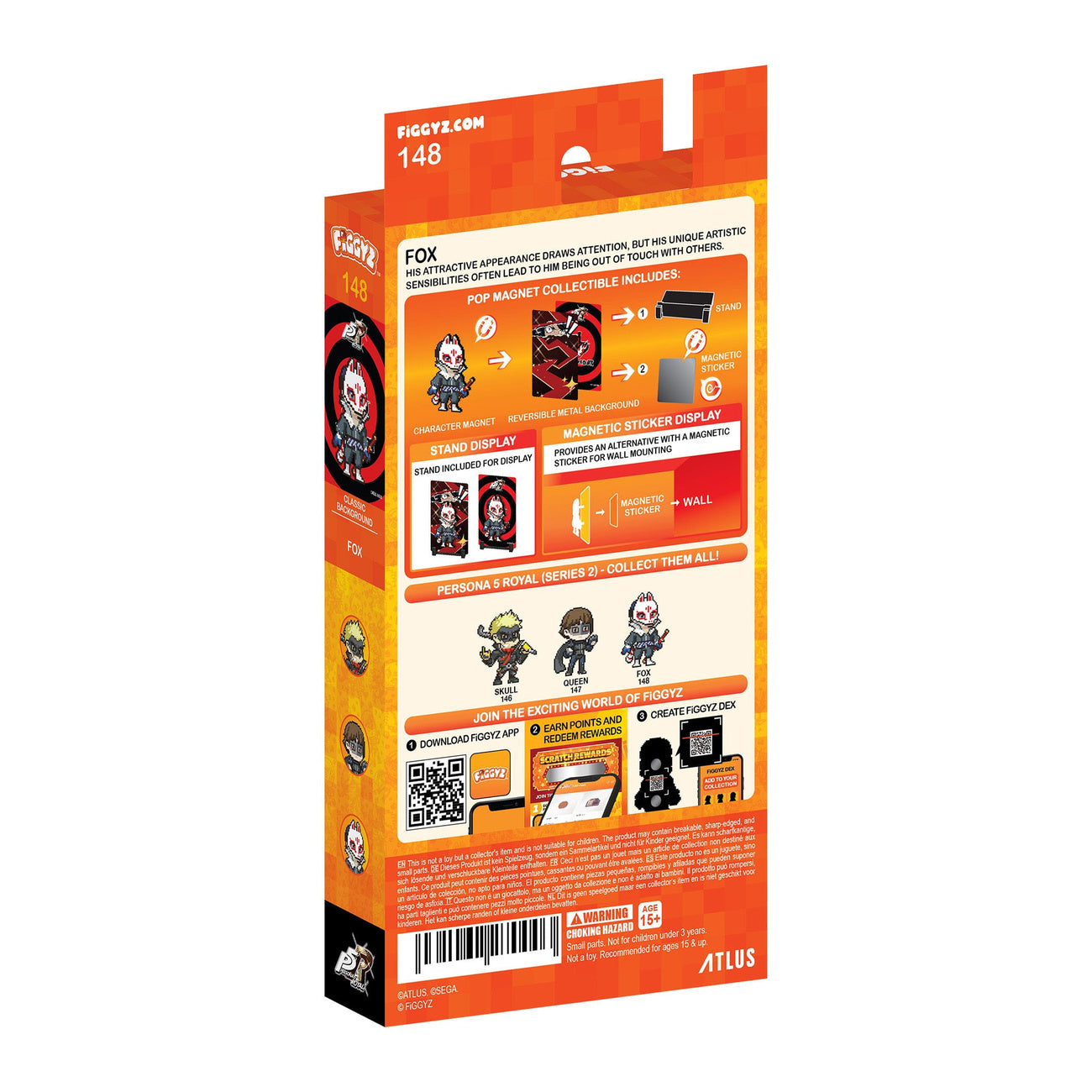 Immagine del prodotto Persona 5 Mini figura da collezione magnetica FiGGYZ Fox 11 cm
