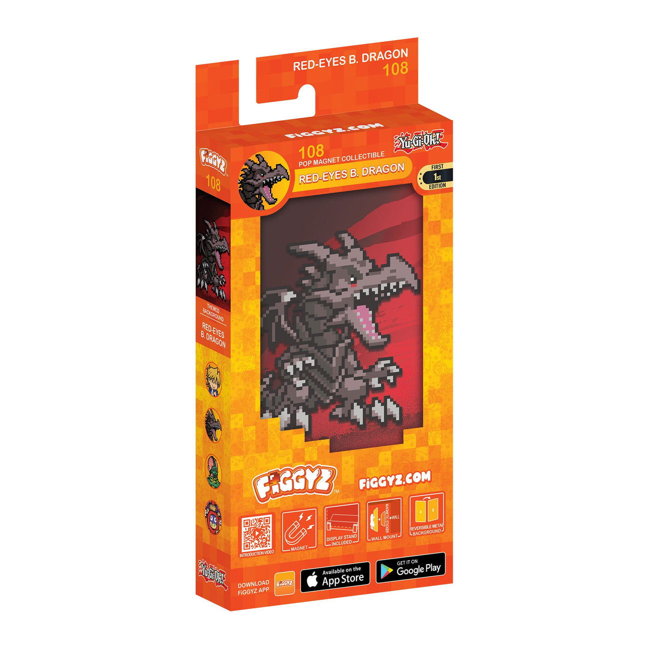 Immagine del prodotto Yu-Gi-Oh! FiGGYZ Personaggio da collezione magnetico Red-Eyes B. Dragon 11 cm