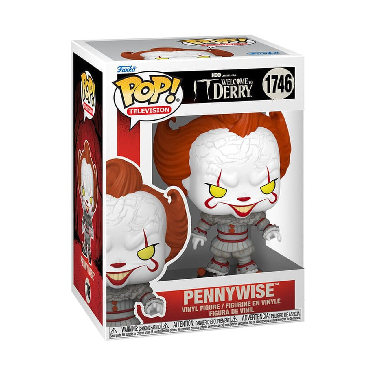 Product image It: Welcome to Derry POP! Plus Vinyl Figure Pennywise the
