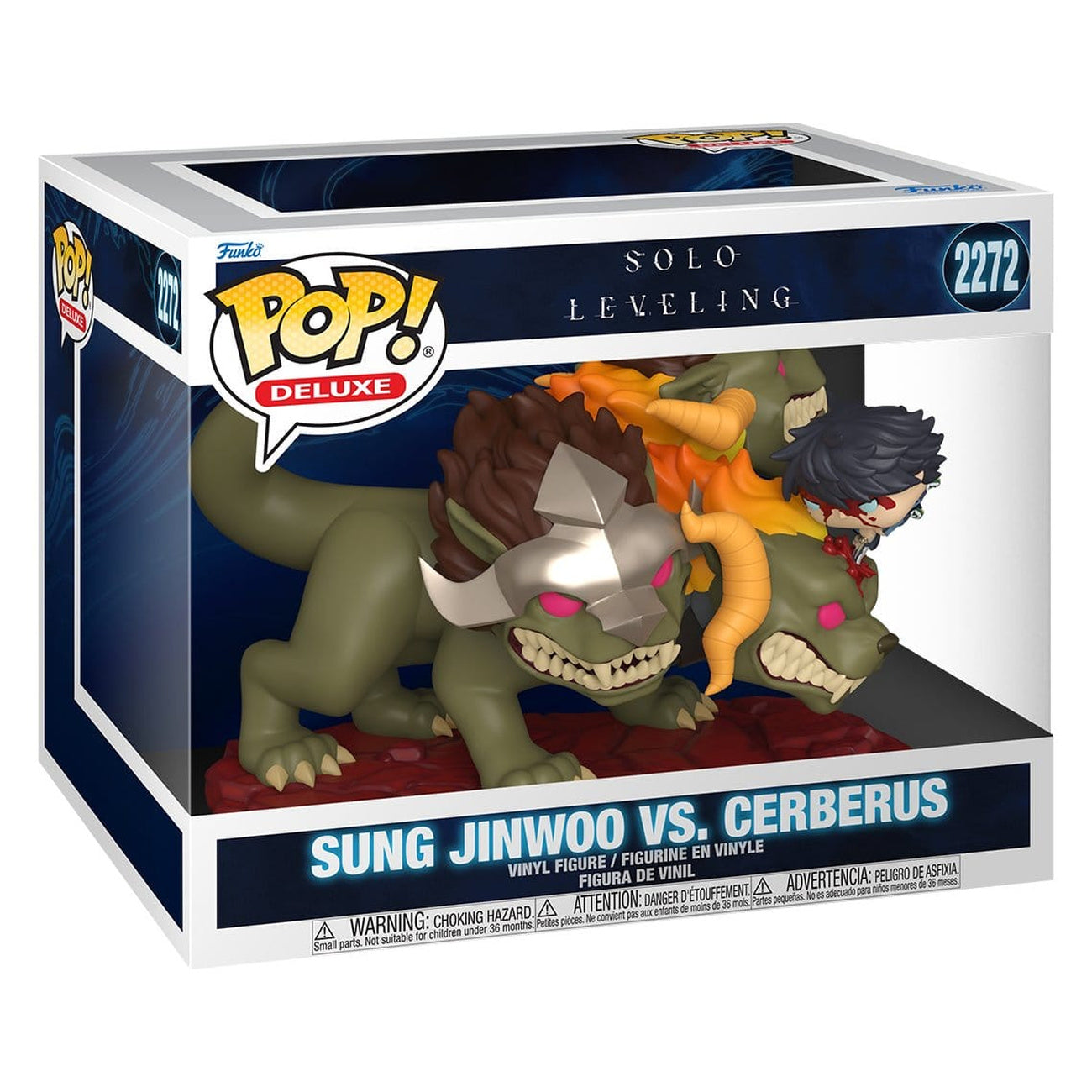 Immagine del prodotto Solo Leveling Figura in Vinile POP! Deluxe Jinwoo Vs Cerberus 9