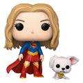 Immagine del prodotto Figura in Vinile POP! Heroes Supergirl (2026) con Krypto