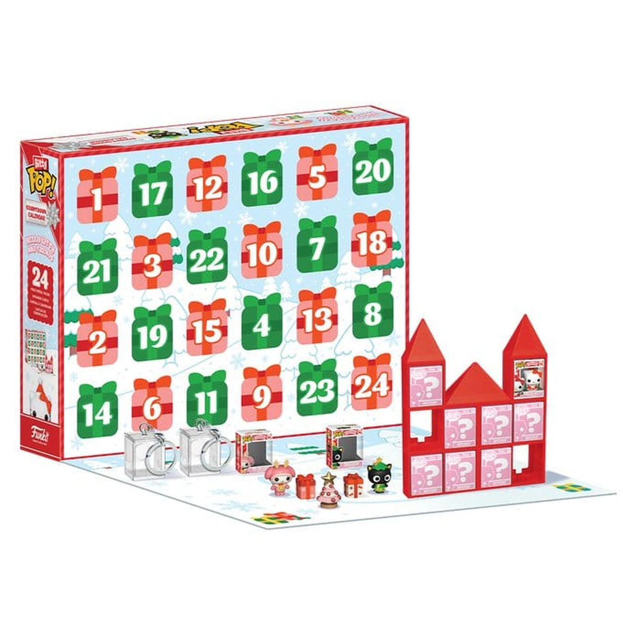 Immagine del prodotto Calendario dell'Avvento conto alla rovescia di 24 giorni Hello Kitty Bitty POP!