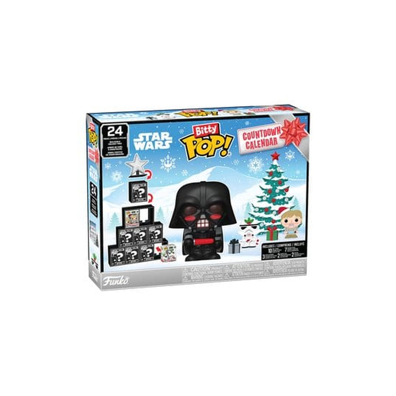 Immagine del prodotto Star Wars Bitty POP! Calendario dell'Avvento conto alla rovescia di 24 giorni