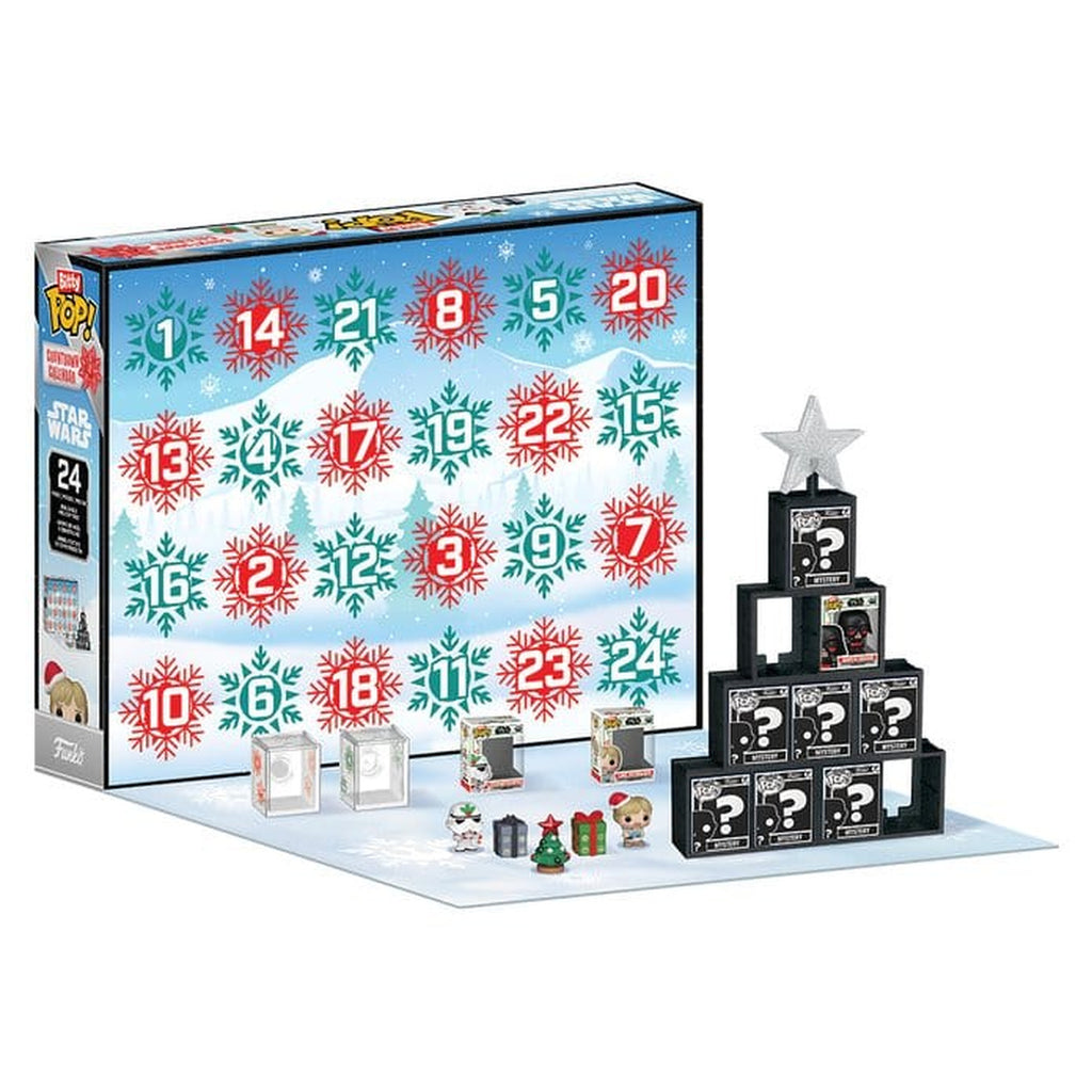 Immagine del prodotto Star Wars Bitty POP! Calendario dell'Avvento conto alla rovescia di 24 giorni