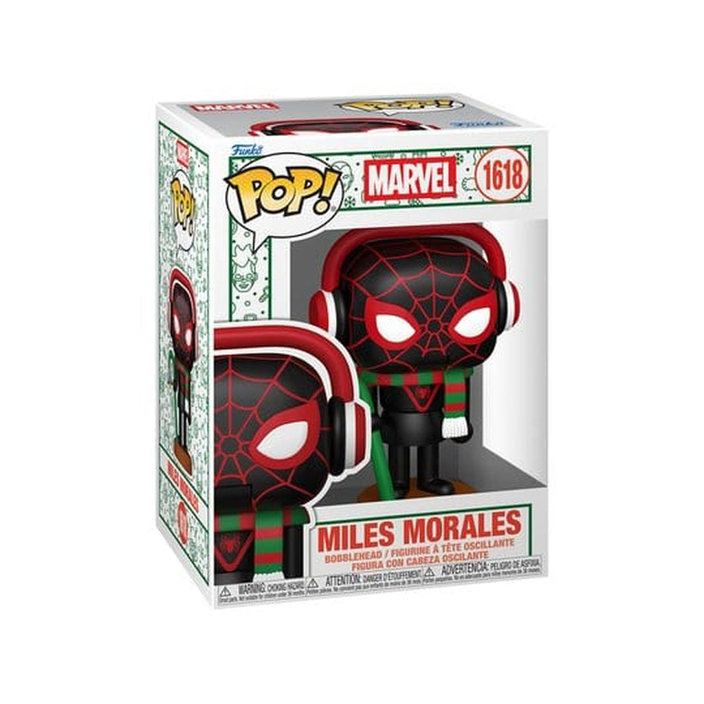 Immagine del prodotto Figura in vinile Marvel POP!: Holiday S6 - Miles (NTKR) 9 cm