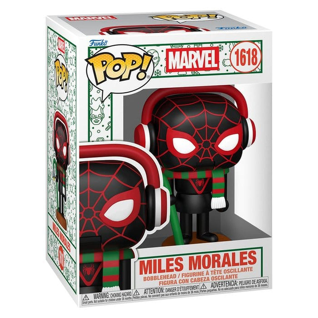 Immagine del prodotto Figura in vinile Marvel POP!: Holiday S6 - Miles (NTKR) 9 cm