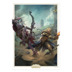 Product image World of Warcraft Art Print Sylvanas vs. Anduin Wrynn