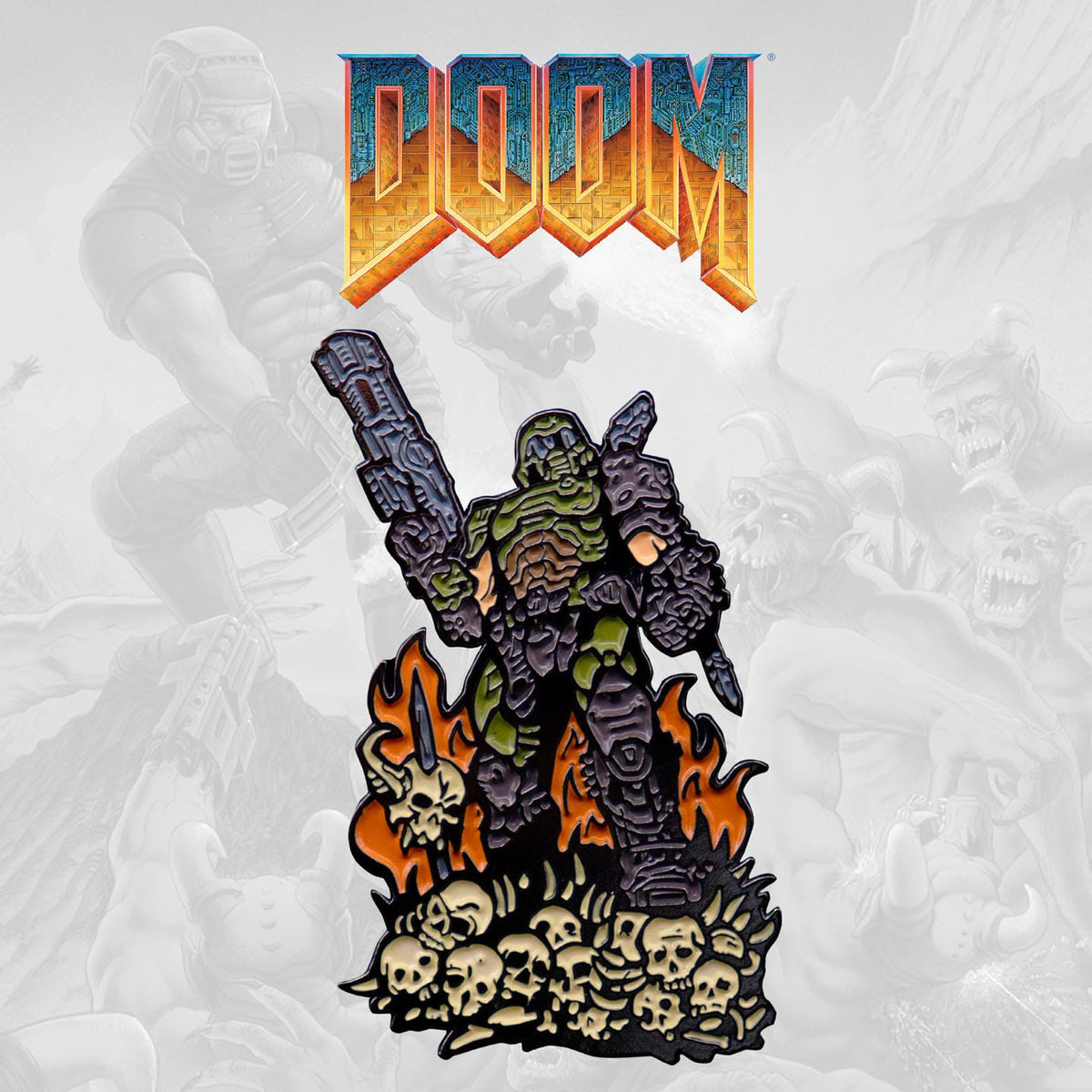 Immagine del prodotto Spilla Doom Eternal Doom Guy Edizione Limitata