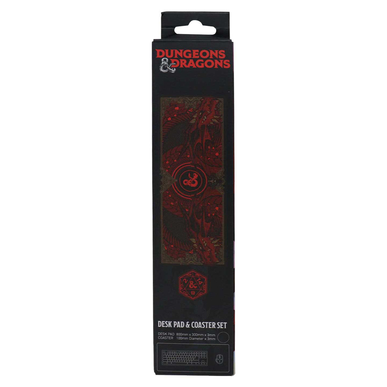 Immagine del prodotto Set sottomano e sottobicchiere Dungeons & Dragons