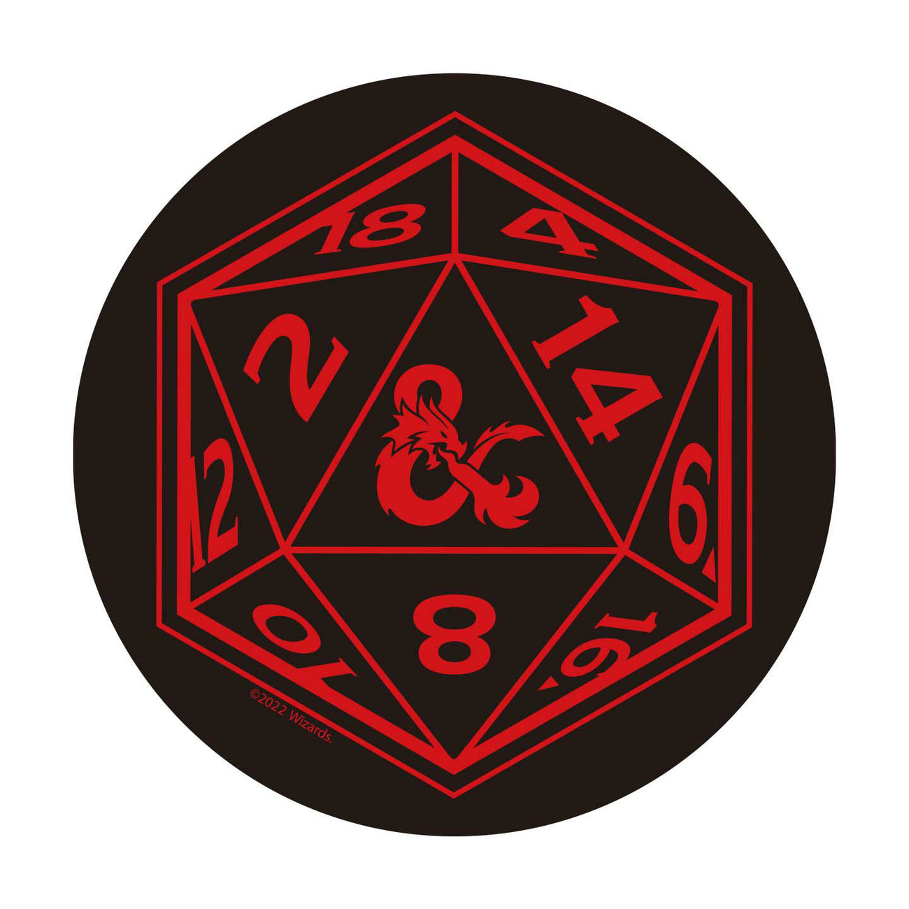 Immagine del prodotto Set sottomano e sottobicchiere Dungeons & Dragons