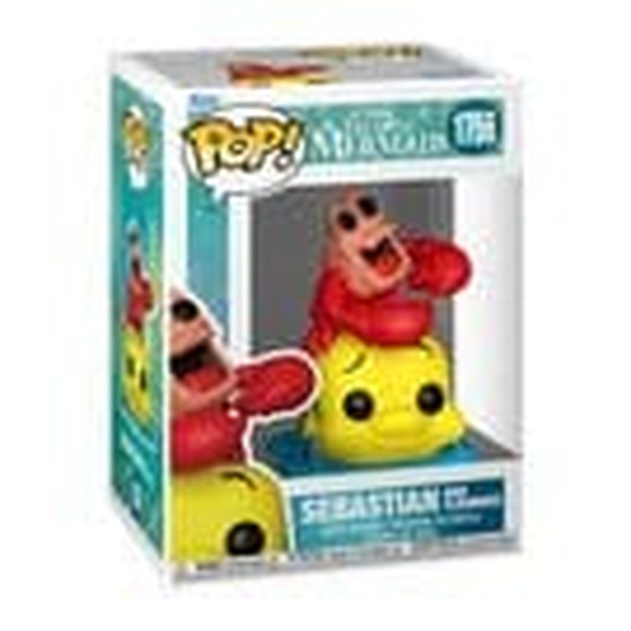 Immagine del prodotto Figura in vinile Disney POP!: TLM S3 - Sebastian & Flounder 9 cm
