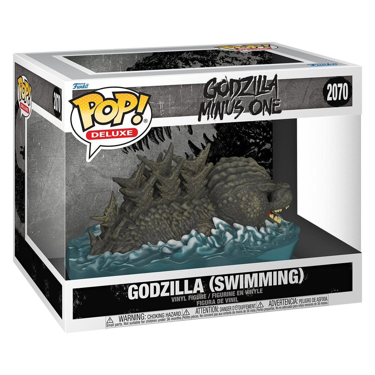 Immagine del prodotto Figura in Vinile POP! Deluxe Godzilla (Swimming) 9 cm
