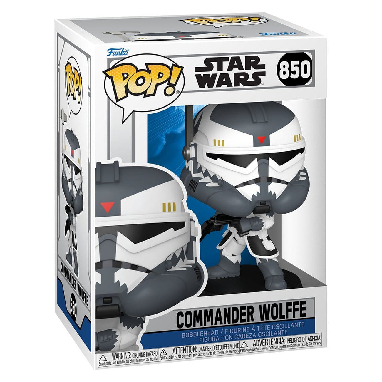 Immagine del prodotto Figura in Vinile POP! Star Wars Animation Comm Wolffe 9 cm