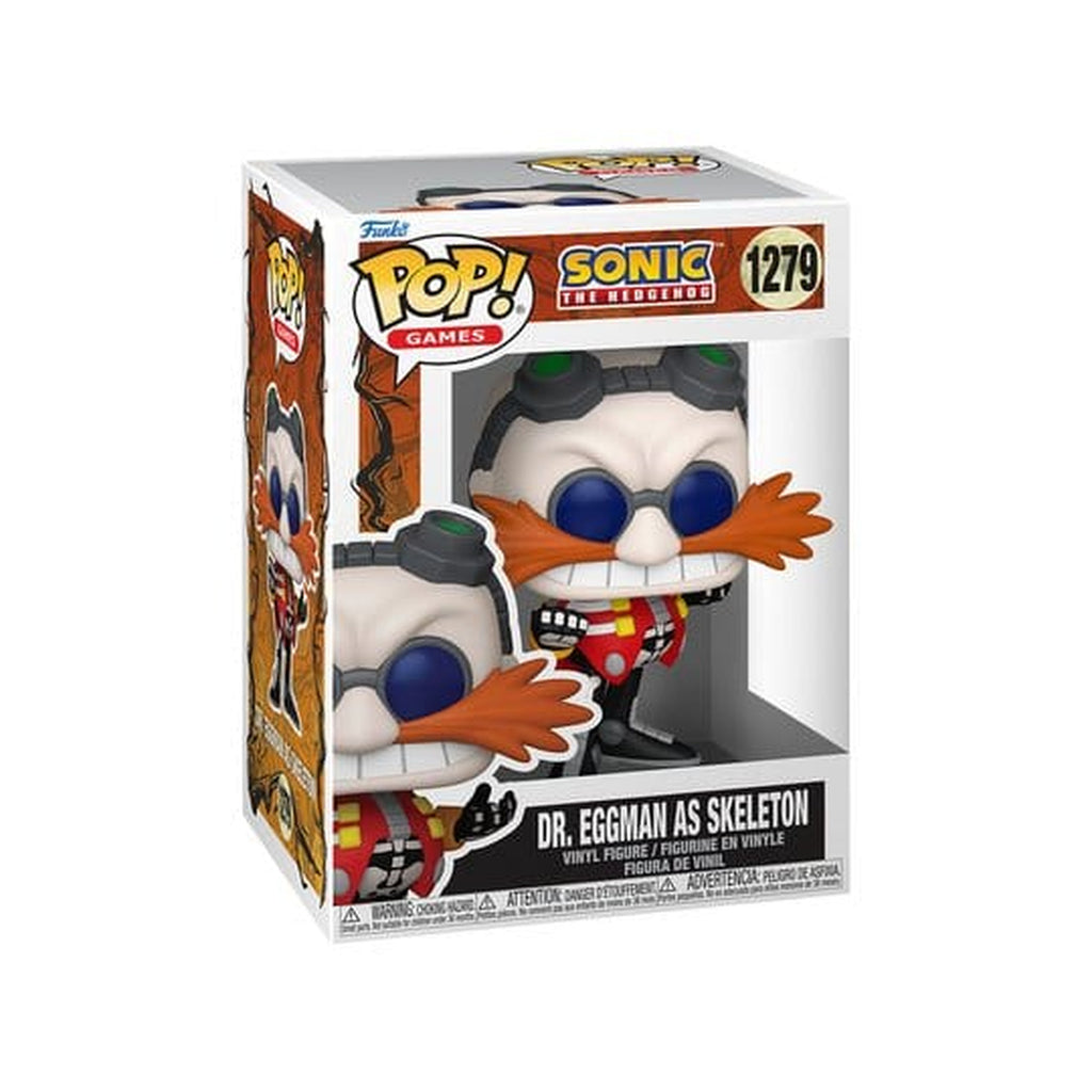 Immagine del prodotto Sonic the Hedgehog POP! Games Figura in Vinile Skeleton Robotnik