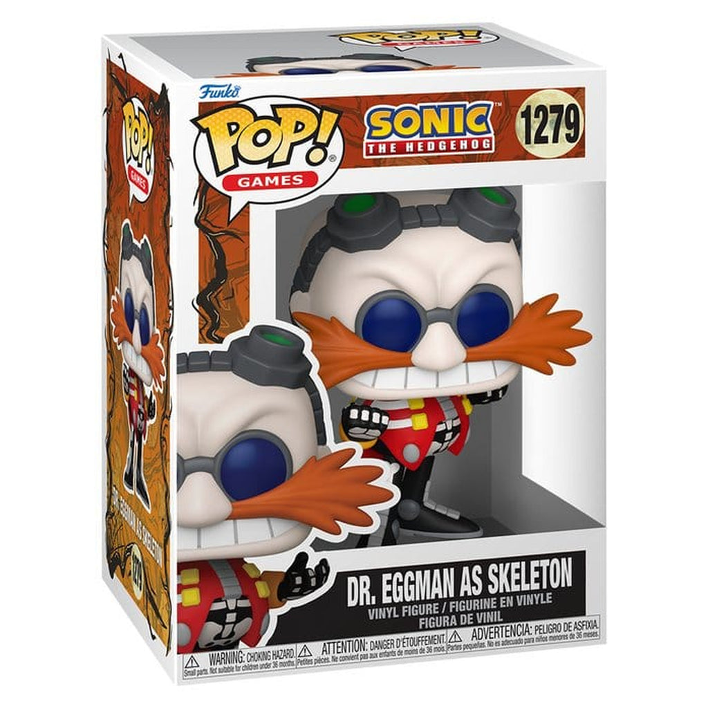 Immagine del prodotto Sonic the Hedgehog POP! Games Figura in Vinile Skeleton Robotnik