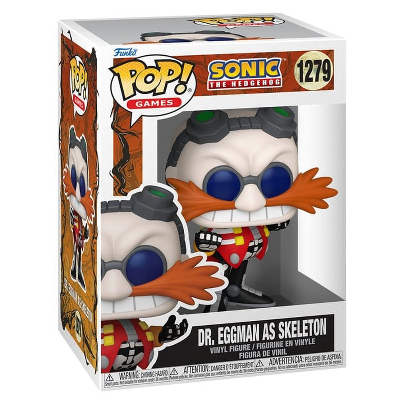 Immagine del prodotto Sonic the Hedgehog POP! Games Figura in Vinile Skeleton Robotnik