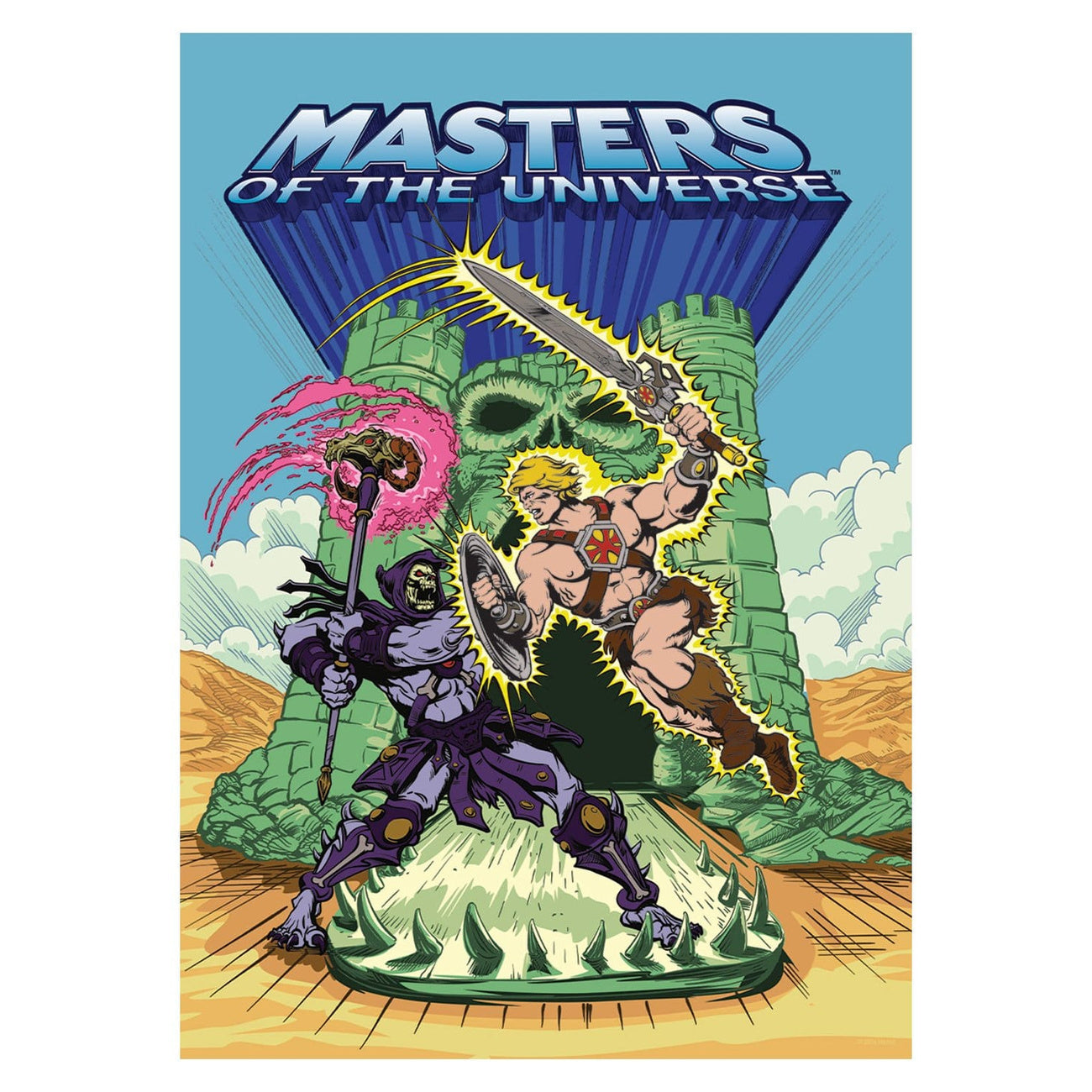 Immagine del prodotto Masters of the Universe - Stampa d'arte He-Man & Skeletor