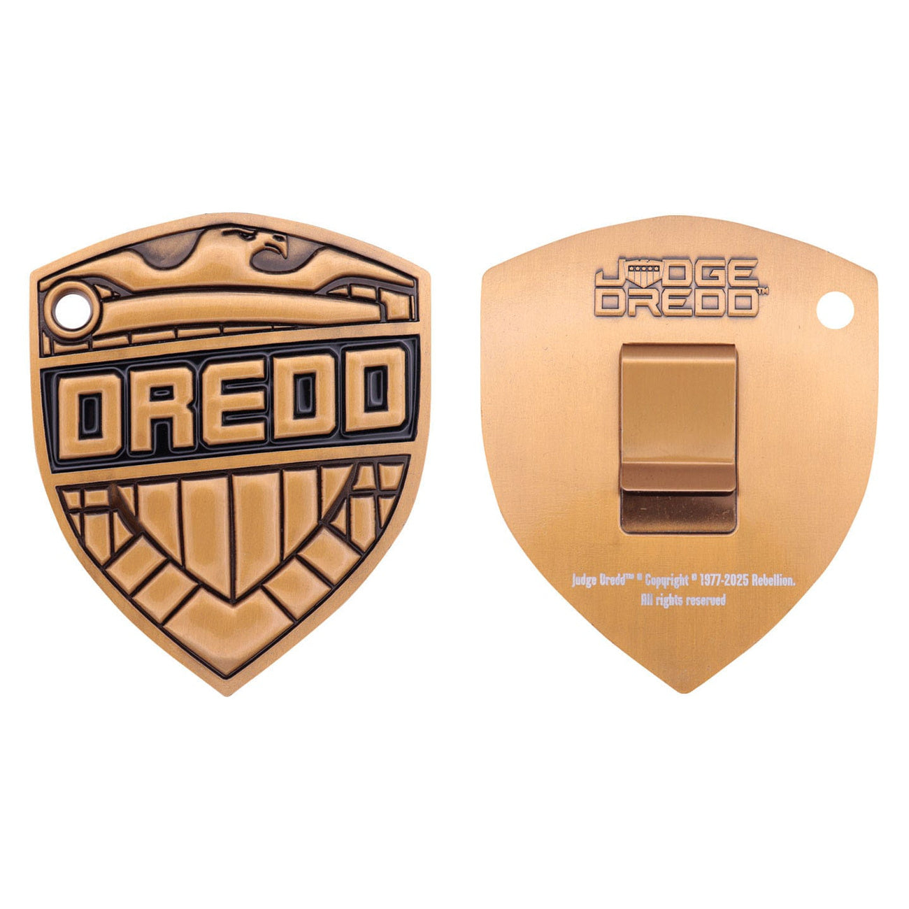 Immagine del prodotto Replica badge Judge Dredd 2000 AD – Edizione limitata