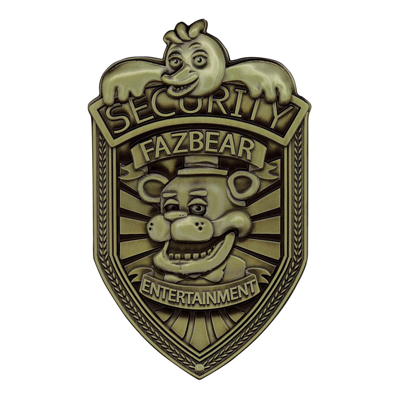Immagine del prodotto Replica badge di sicurezza Five Nights at Freddy's Antique Brass