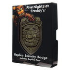 Immagine del prodotto Replica badge di sicurezza Five Nights at Freddy's Antique Brass
