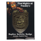 Immagine del prodotto Replica badge di sicurezza Five Nights at Freddy's Antique Brass