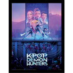 Immagine del prodotto Poster Collector Print KPop Demon Hunters con cornice Movie