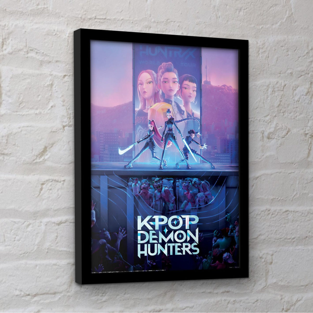 Immagine del prodotto Poster Collector Print KPop Demon Hunters con cornice Movie