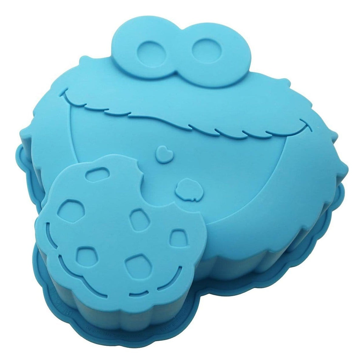 Immagine del prodotto Stampo da forno in silicone blu Cookie Monster - Sesame Street