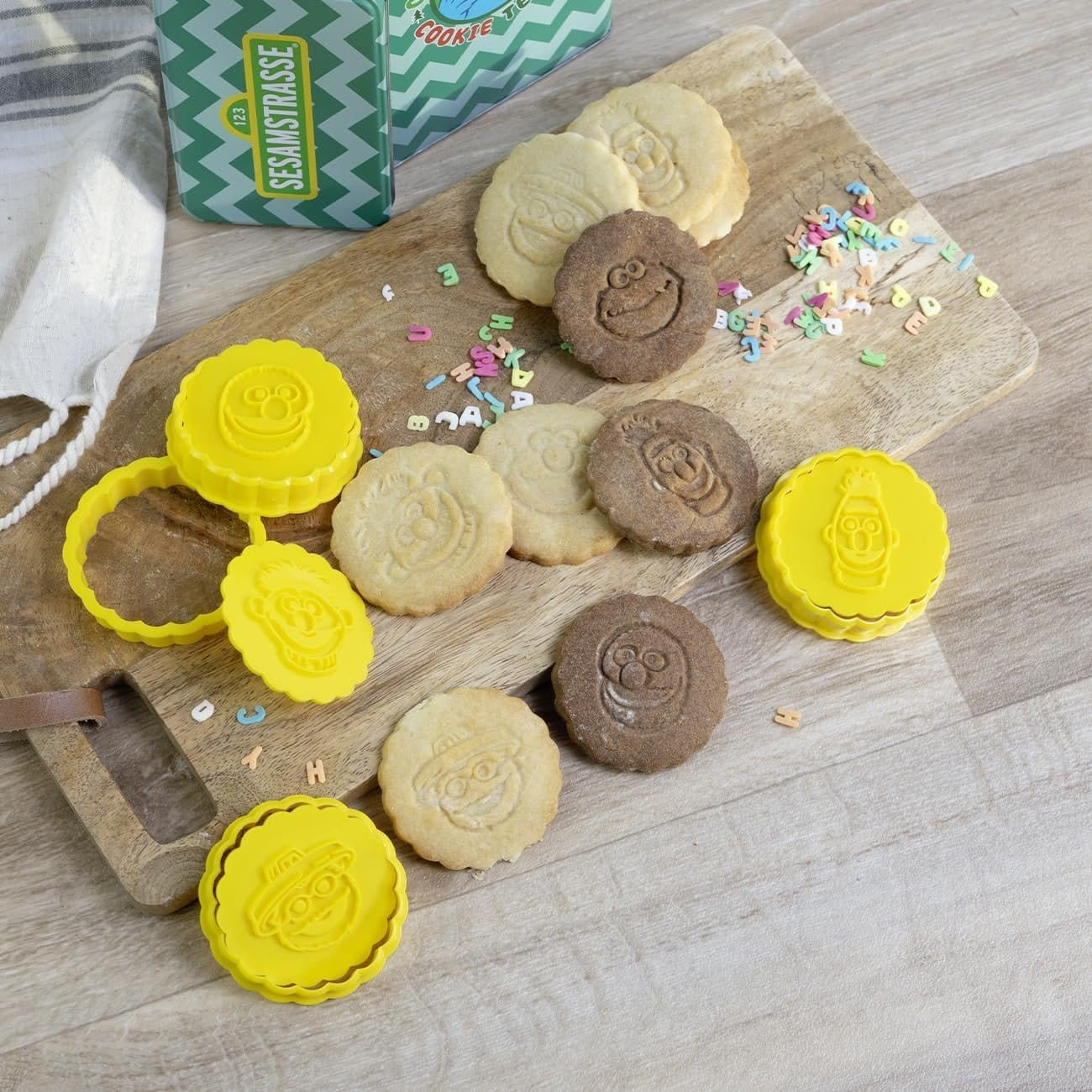 Immagine del prodotto Set di formine per biscotti Sesame Street