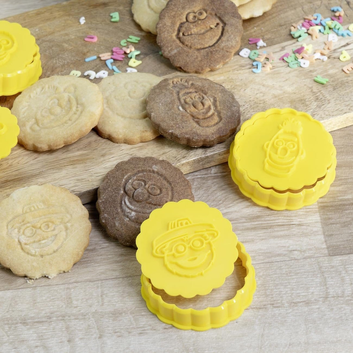 Immagine del prodotto Set di formine per biscotti Sesame Street