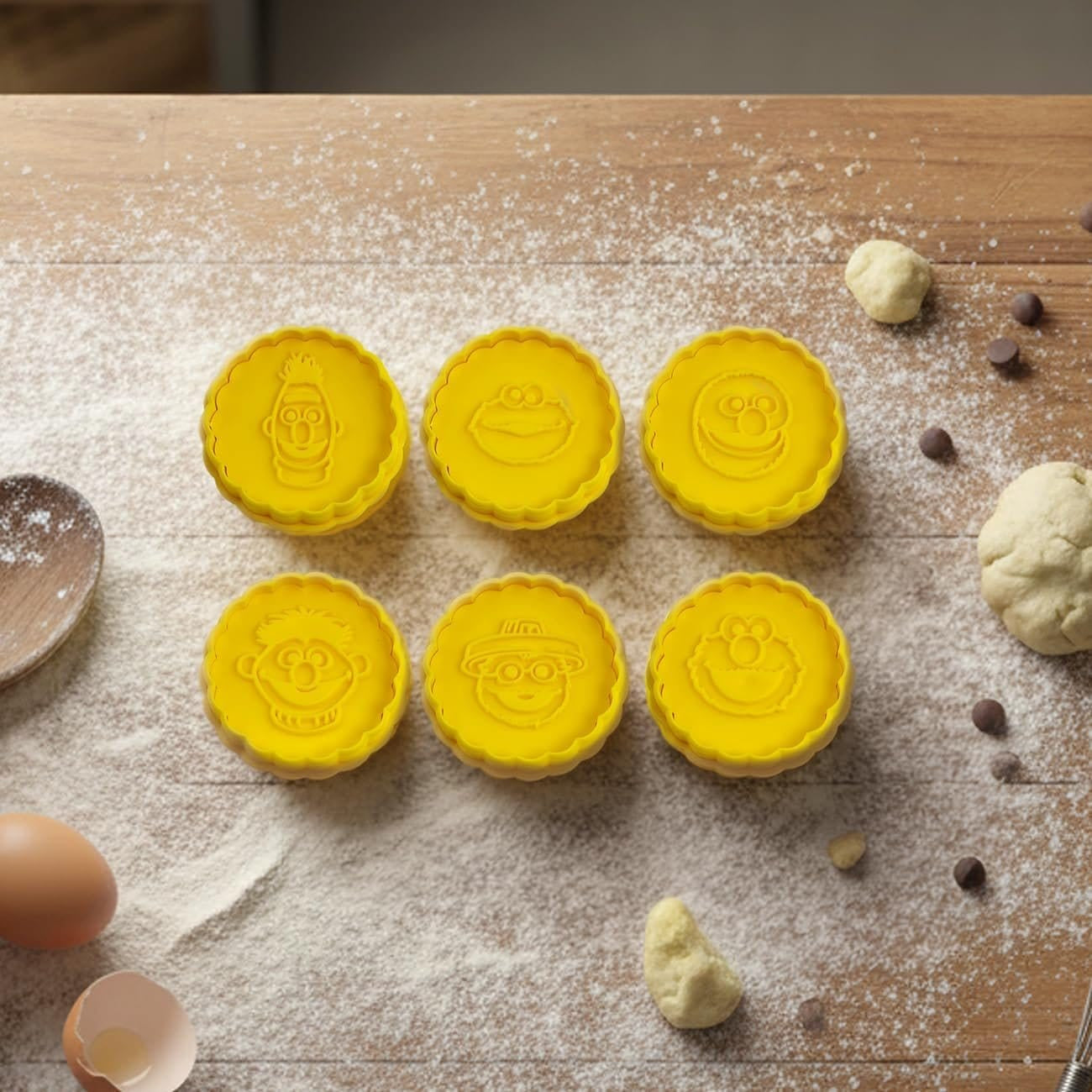 Immagine del prodotto Set di formine per biscotti Sesame Street