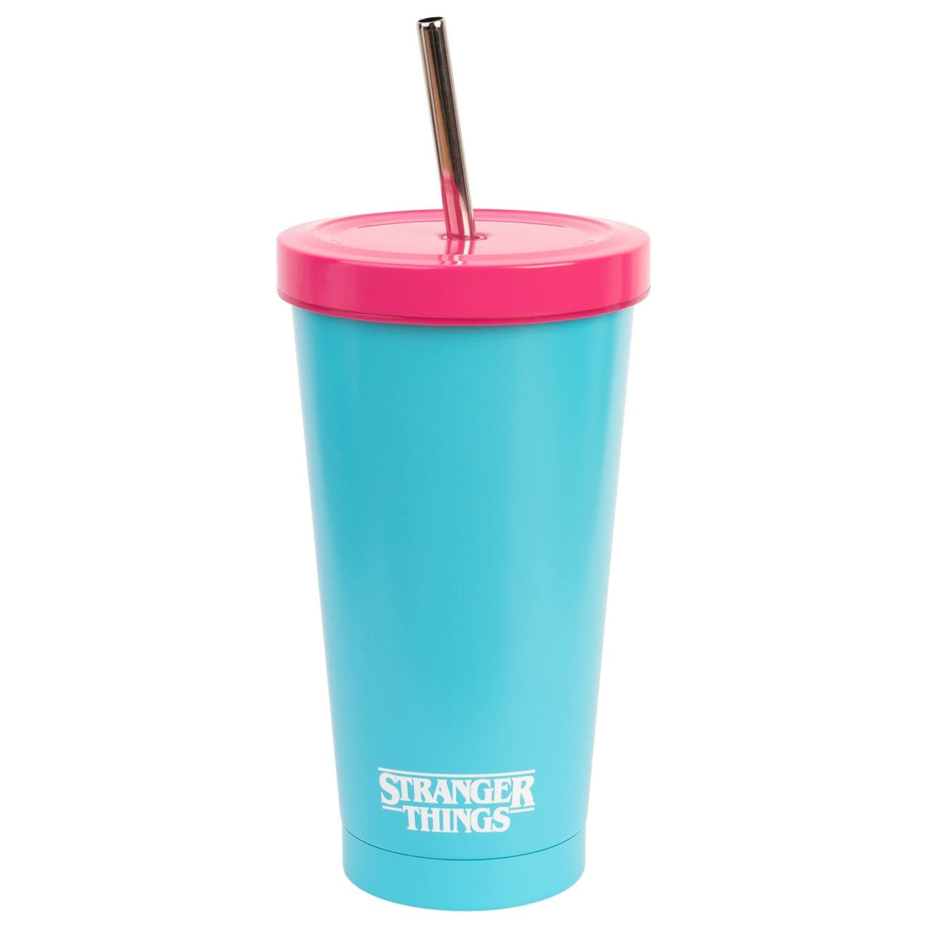 Immagine del prodotto Bicchiere Stranger Things Rink-O-Mania con cannuccia 550 ml